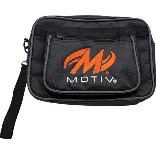 Zeal Accessory Bag - Black/Orange