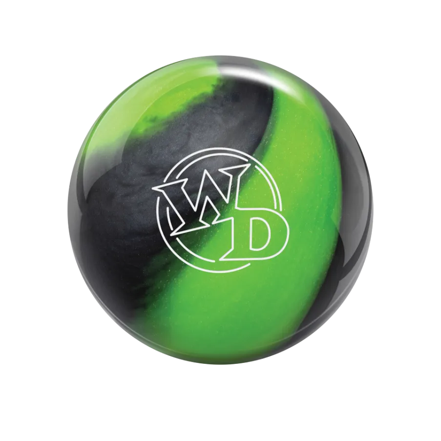 Polyester Bowling Ball - Columbia 300 WD - Lime Swirl