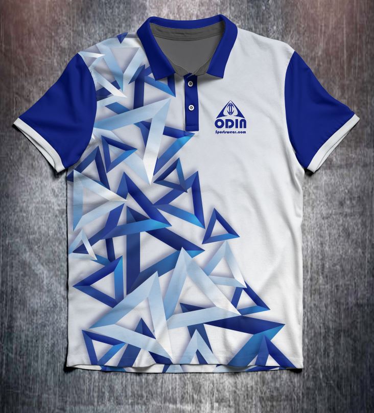 3D Triangles design shirt StrikeZone