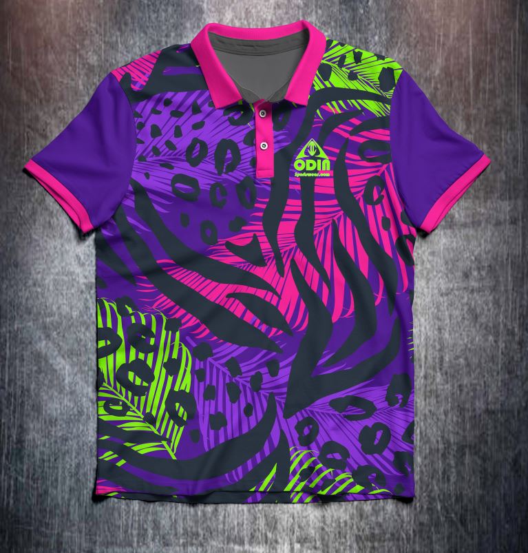 Animal leaf pattern design shirt StrikeZone Proshop