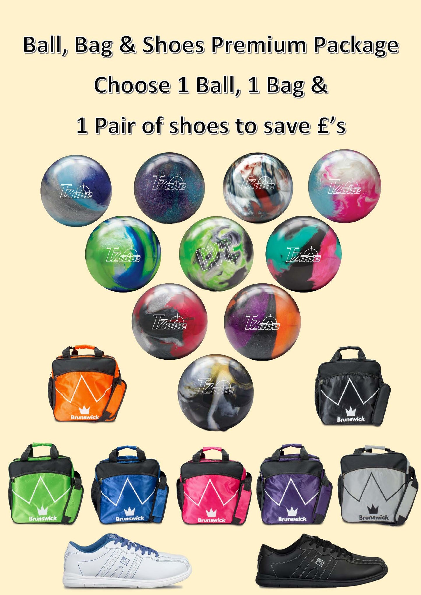 Premium Ball, Bag and Shoes starter package