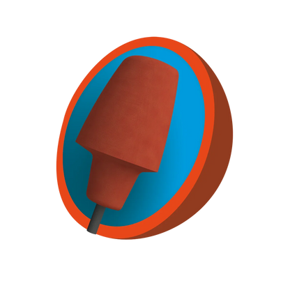 Piranha Solid bowling ball - Undrilled