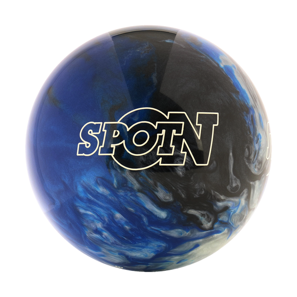 Polyester Bowling Ball - Storm Spot On - Blue / Black / Silver