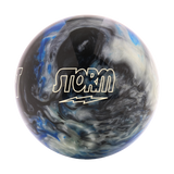Polyester Bowling Ball - Storm Spot On - Blue / Black / Silver