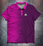 Pink Purple Lines Tenpin Bowling Shirt and Apparel