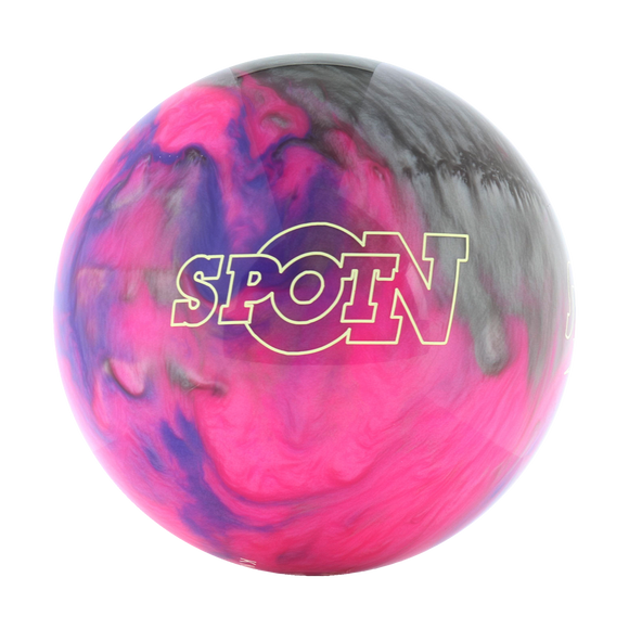 Polyester Bowling Ball - Storm Spot On - Pink / Purple / Silver