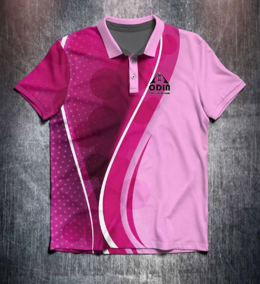 Pink Waves Tenpin Bowling Shirt and Apparel
