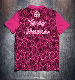 Pink Net Tenpin Bowling Shirt and Apparel