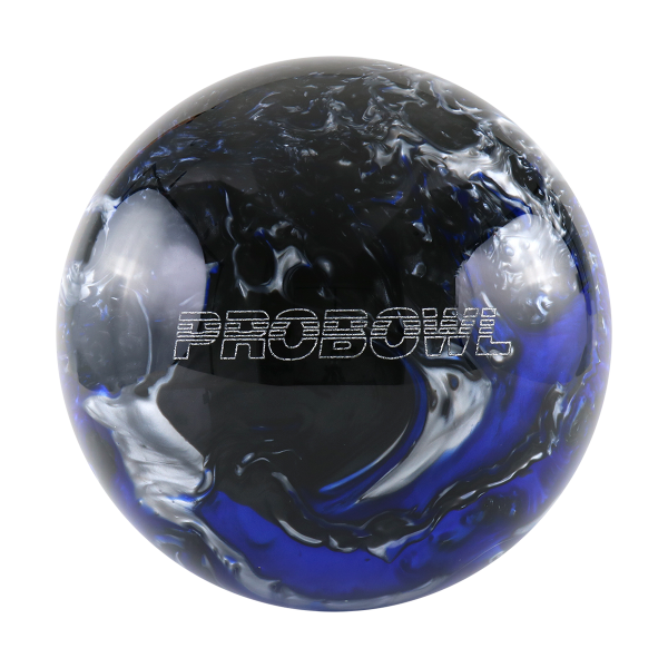Polyester Spare Ball - Pro Bowl - Blue/Black/Silver