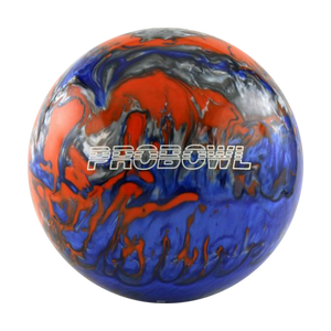 Polyester Spare Ball - Pro Bowl - Blue/Orange/Silver