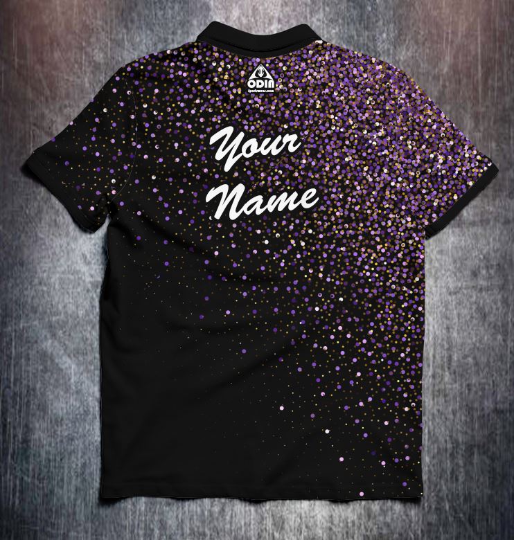 Purple Rain Tenpin Bowling Shirt and Apparel