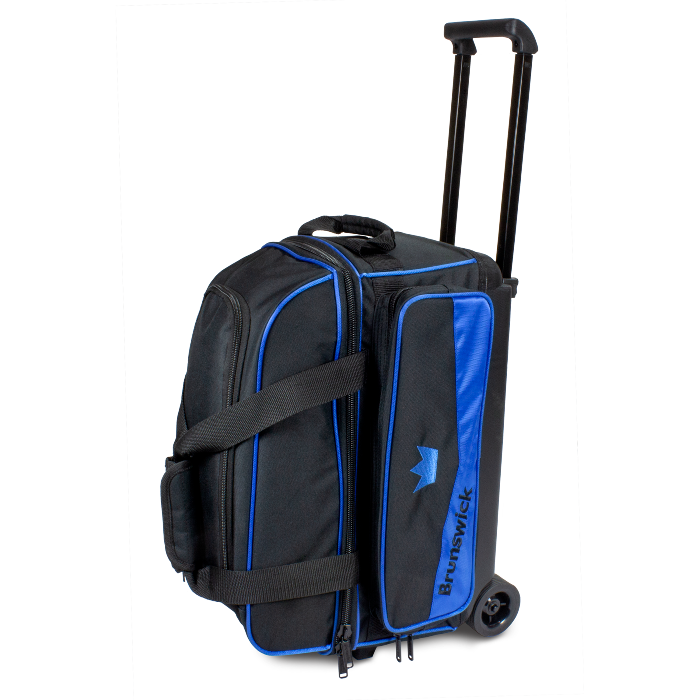 Royal Blue 2 ball roller double roller bowling bag