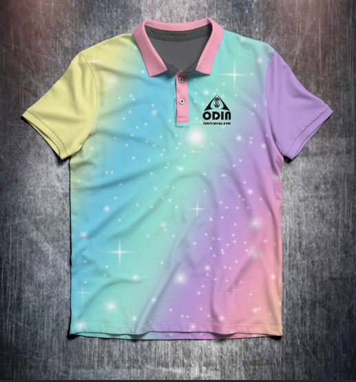 Pastel Rainbow Tenpin Bowling Shirt and Apparel